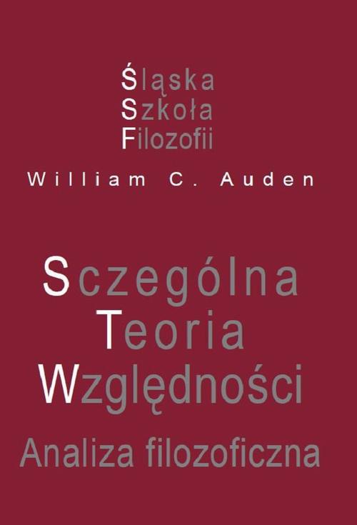Szczególna Teoria Względności. Analiza filozoficzna — okładka e-booka