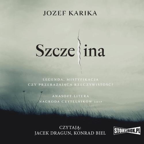 Tytuł: Szczelina
Autor: Jozef Karika
Wydawnictwo: Storybox
Formaty: MP3