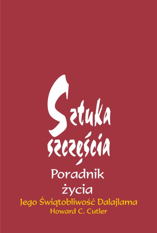 Sztuka szczęścia — okładka