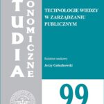 Technologie wiedzy w zarządzaniu publicznym. SE 99 — okładka e-booka