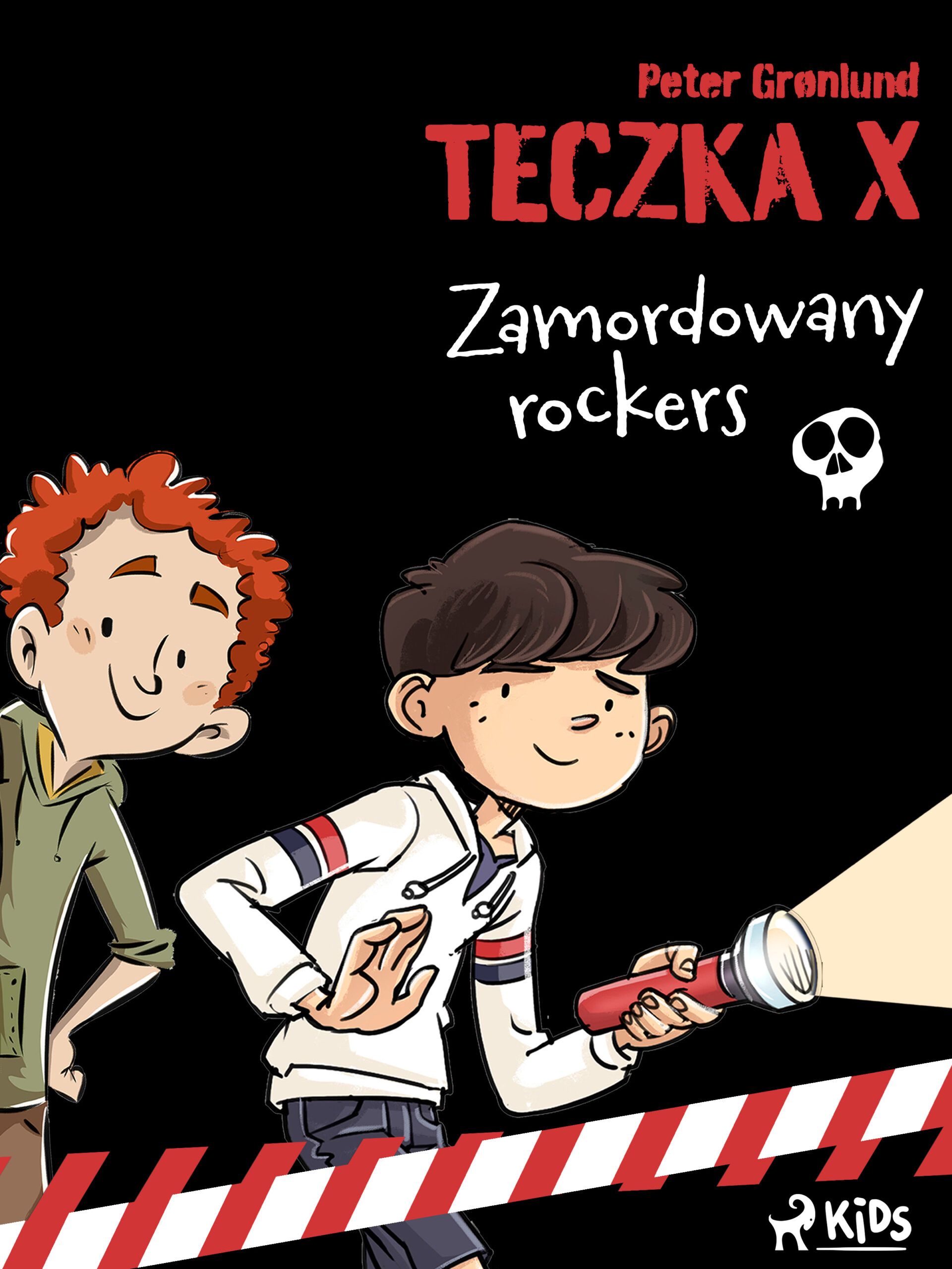 Teczka X - Zamordowany rockers — okładka e-booka