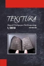 Tytuł: Tekstura. Rocznik filologiczno-kulturoznawczy 1/2010
Autor: Praca zbiorowa
Wydawnictwo: Wydawnictwo Naukowe UMK
Formaty: PDF