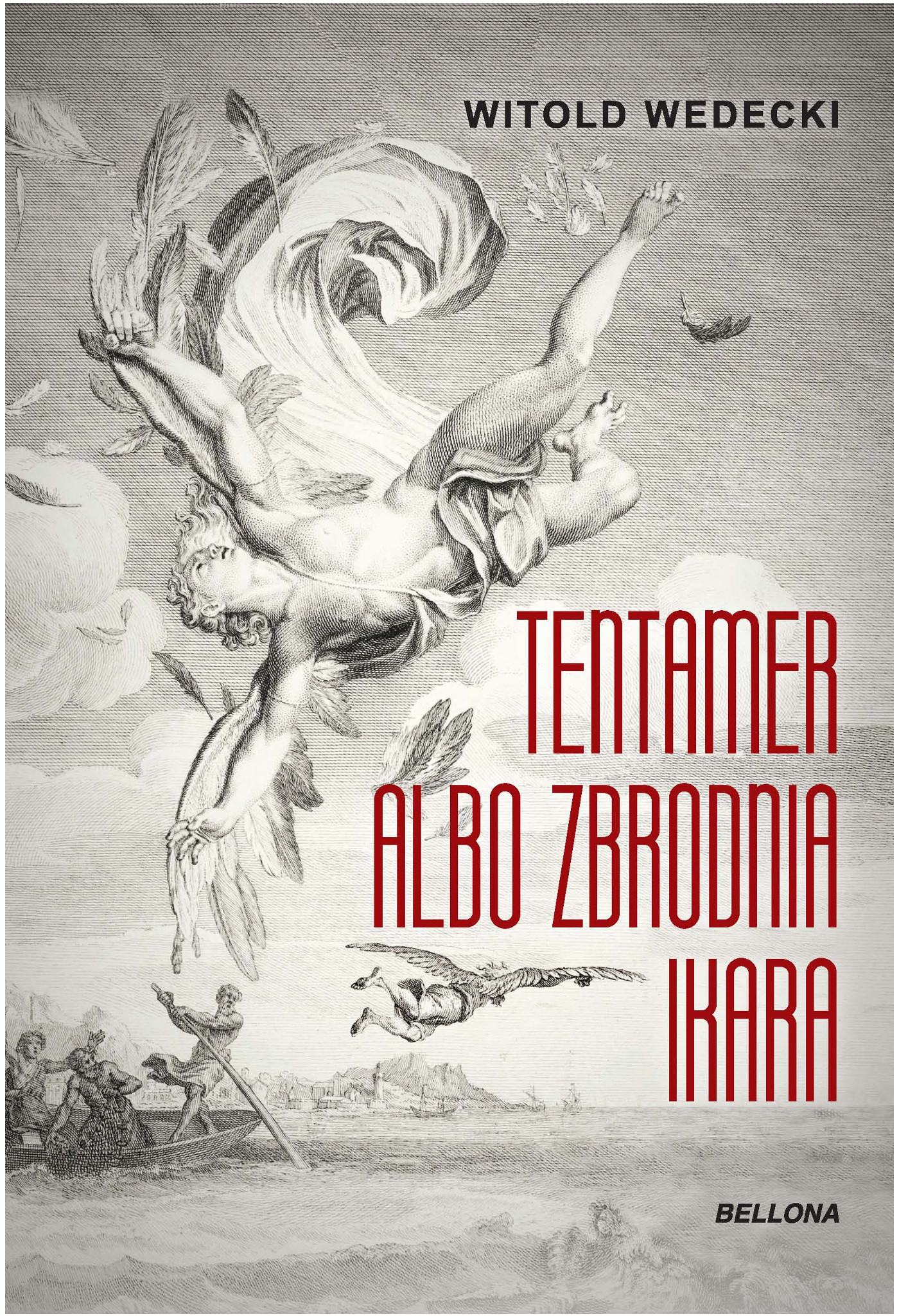 Tentamer albo zbrodnia Ikara — okładka e-booka