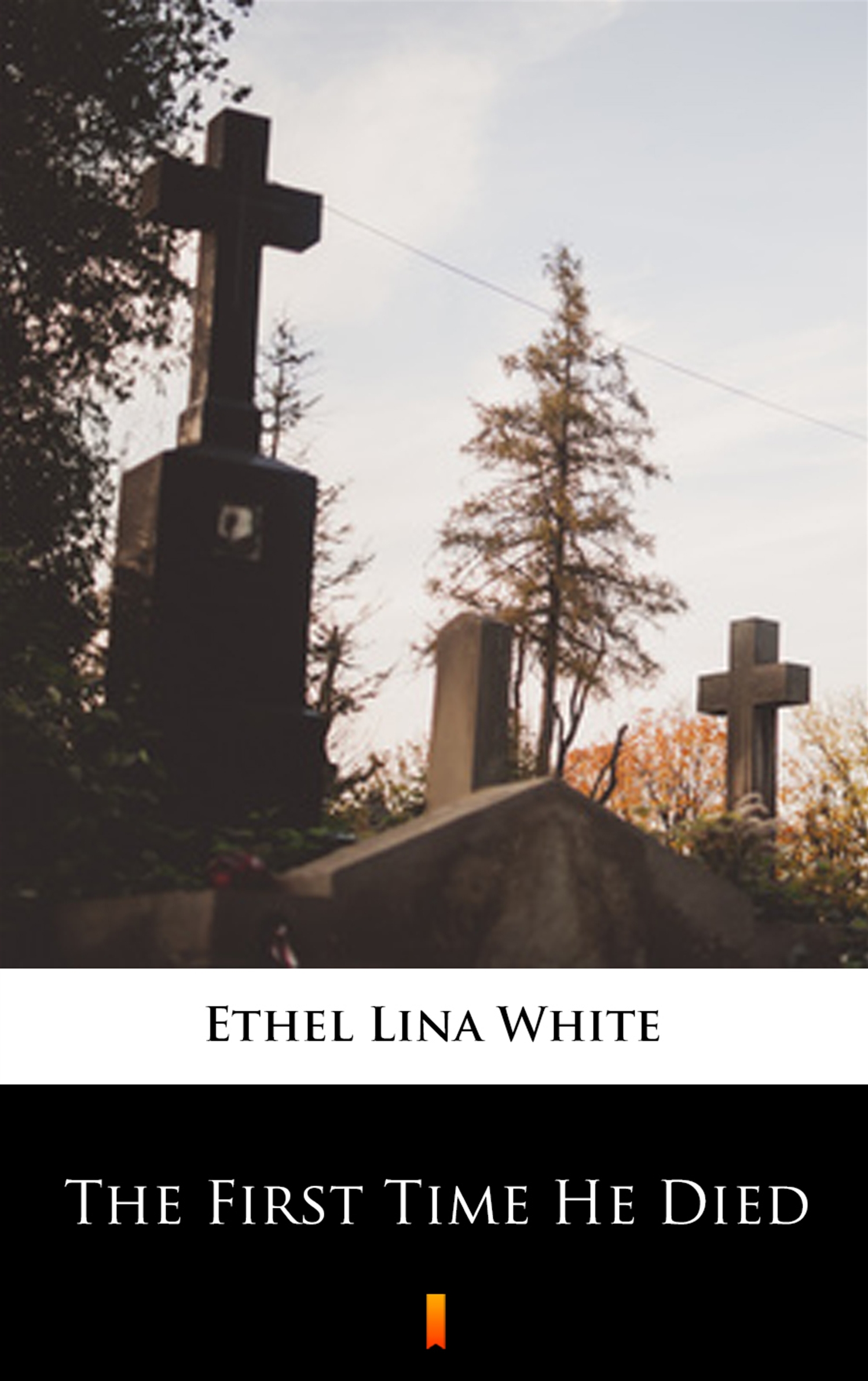 The First Time He Died — okładka e-booka