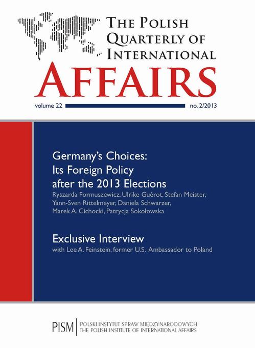 The Polish Quarterly of International Affairs 2/2013 — okładka wydania