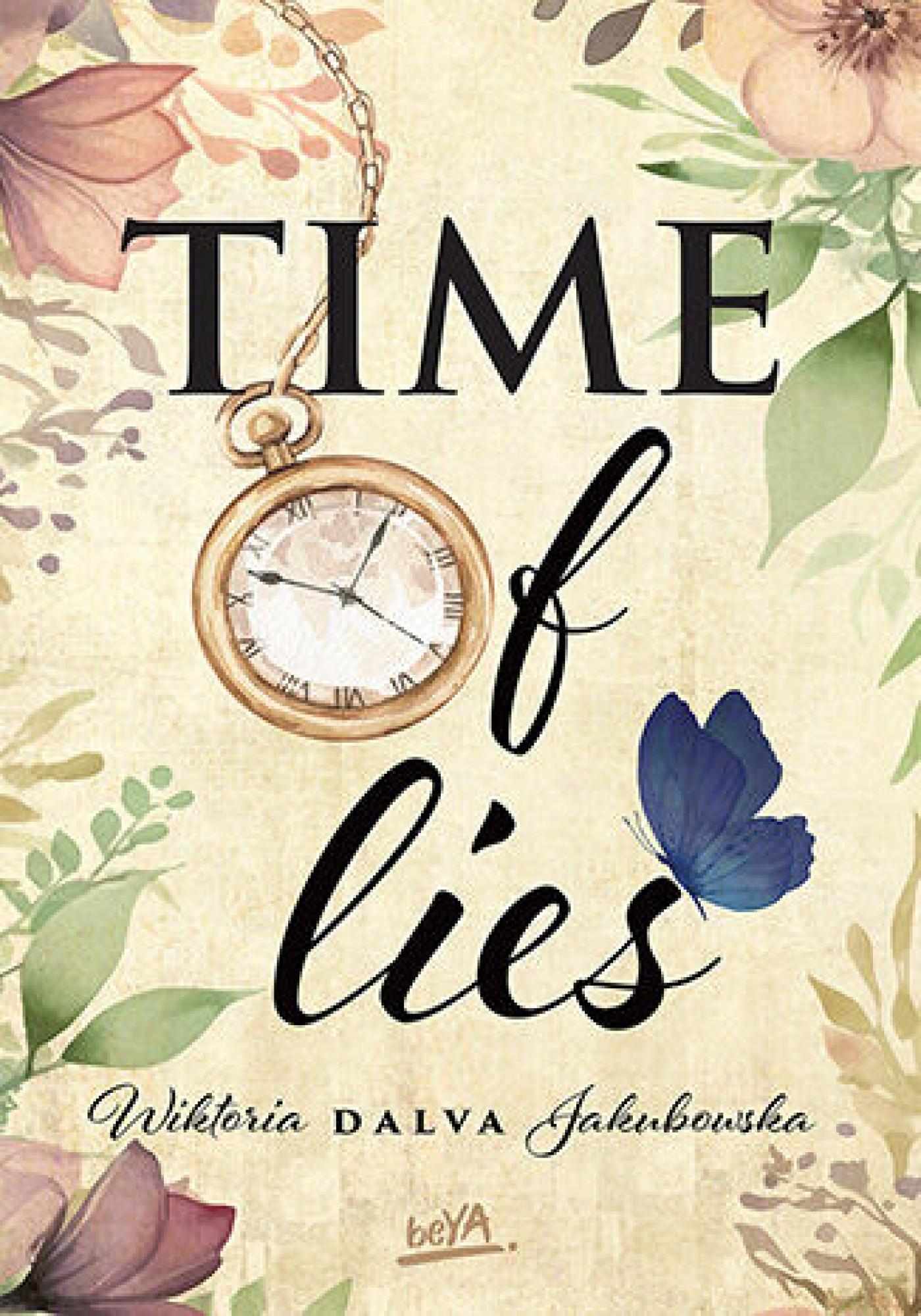 TIME of lies — okładka e-booka