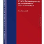 Traktowanie osób pozbawionych wolności we współczesnej Polsce na tle standardów międzynarodowych — okładka e-booka