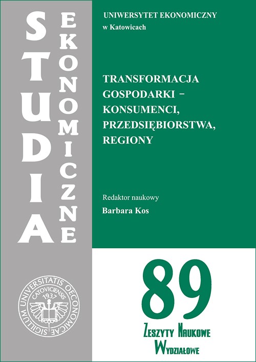 Tytuł: Transformacja gospodarki - konsumenci, przedsiębiorstwa, regiony. SE 89
Autor: 
Wydawnictwo: Wydawnictwo Uniwersytetu Ekonomicznego w Katowicach
Formaty: PDF