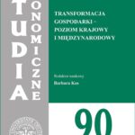Transformacja gospodarki - poziom krajowy i międzynarodowy. SE 90 — okładka e-booka