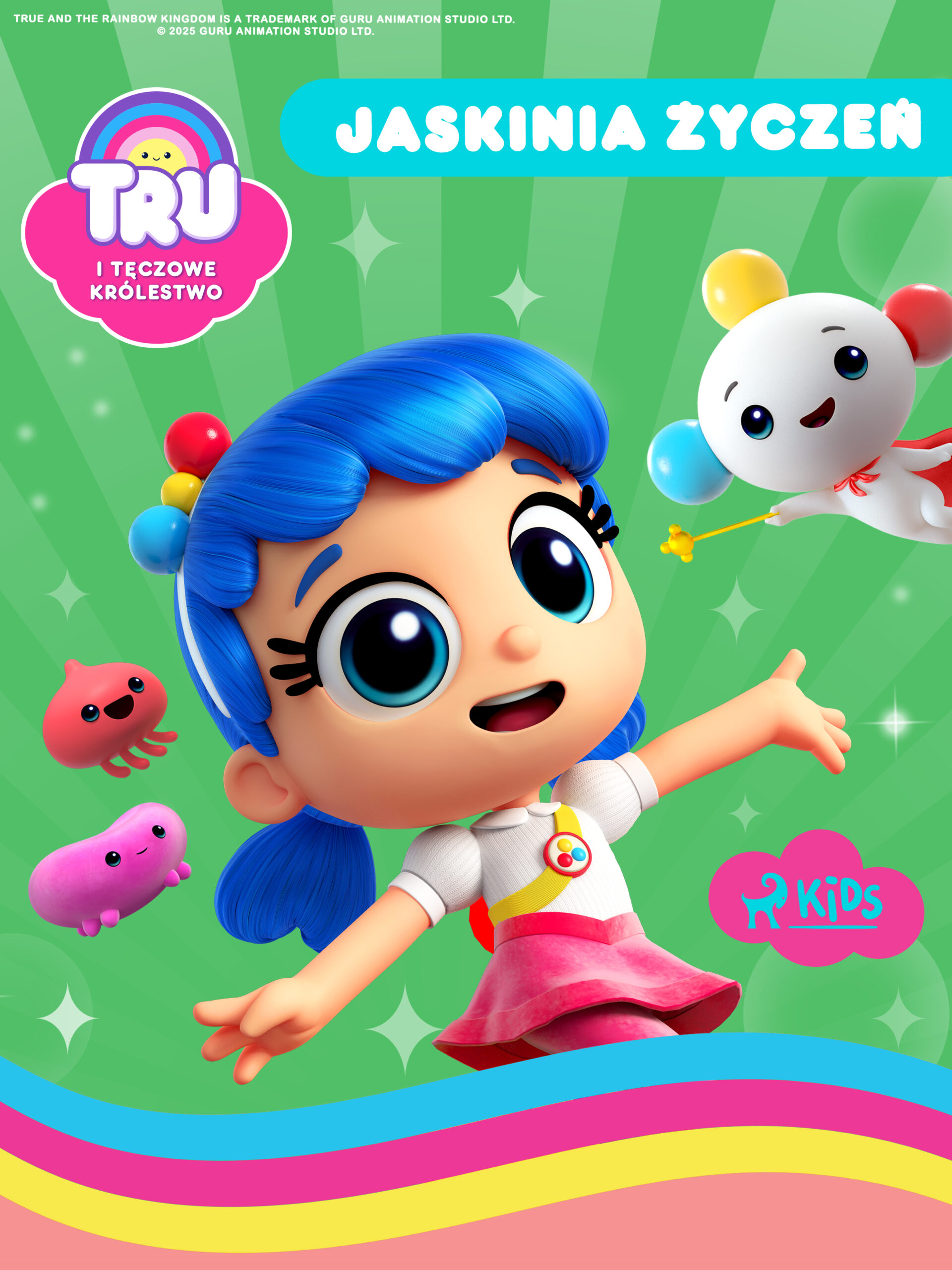 Tytuł: Tru i Tęczowe Królestwo: Jaskinia życzeń
Autor: Guru Studio
Wydawnictwo: Saga Kids
Formaty: EPUB, MOBI