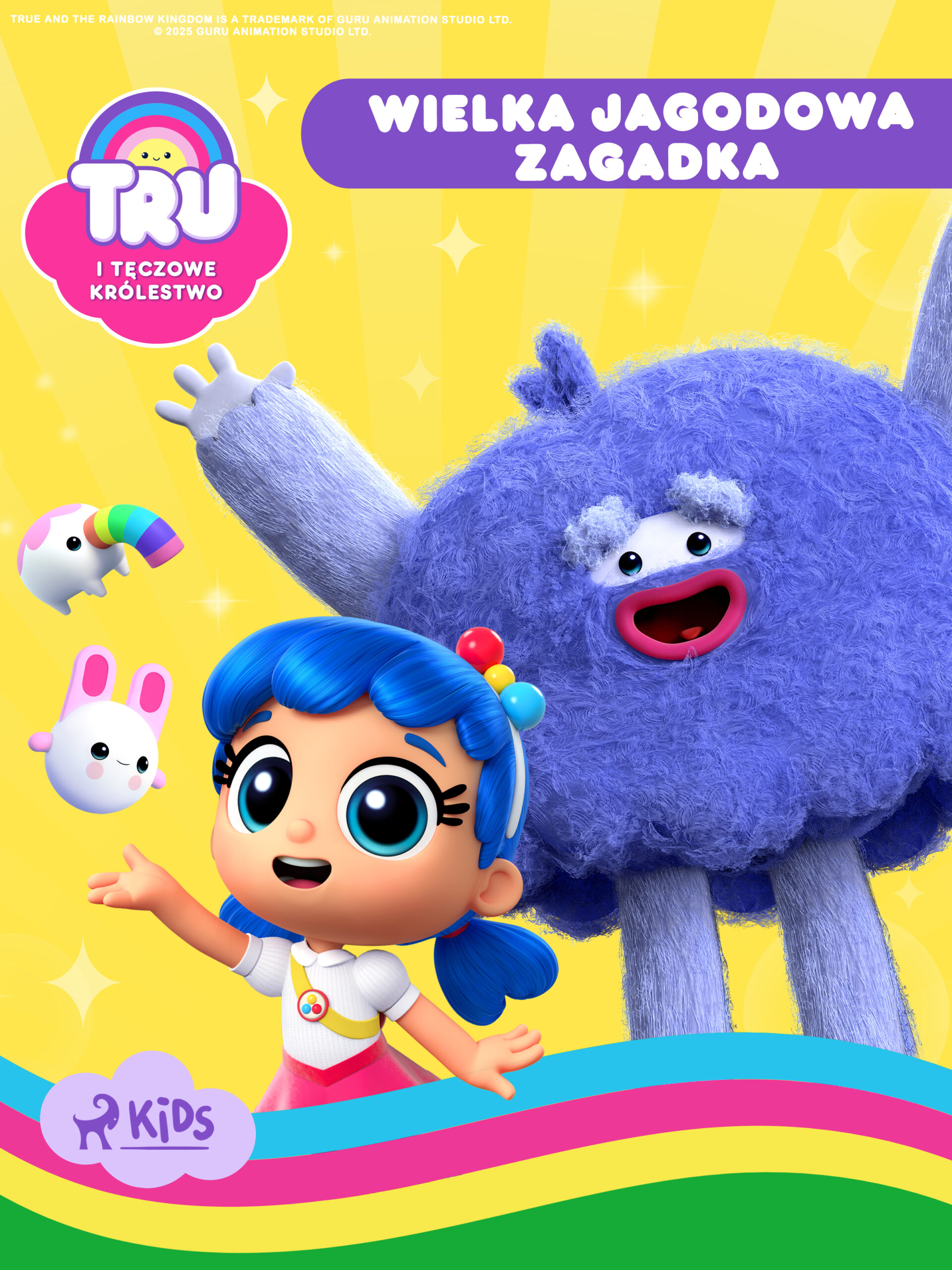 Tytuł: Tru i Tęczowe Królestwo: Wielka jagodowa zagadka
Autor: Guru Studio
Wydawnictwo: Saga Kids
Formaty: EPUB, MOBI