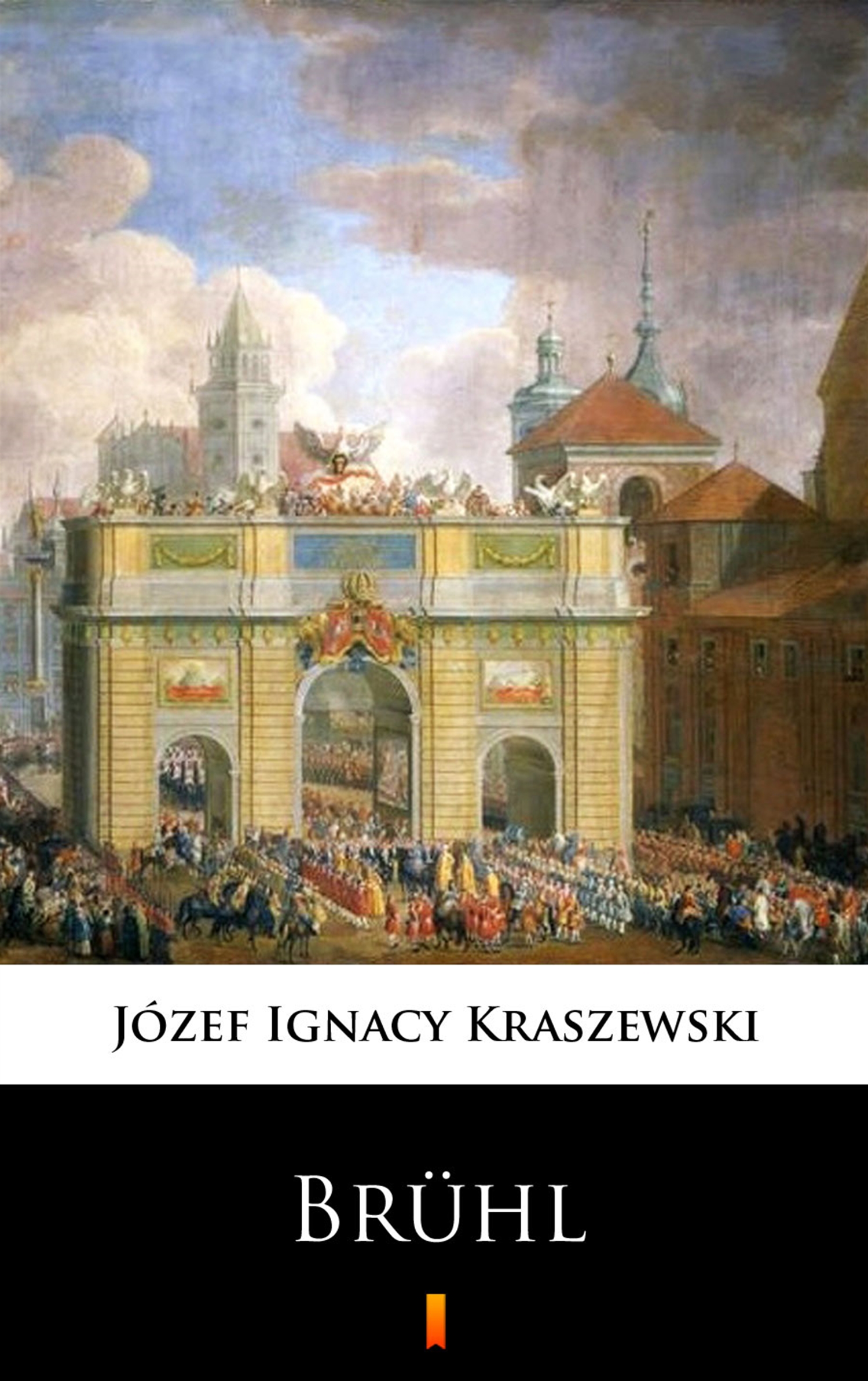 Trylogia Saska (tom 2). Brühl. Powieść historyczna z XVIII wieku — okładka e-booka