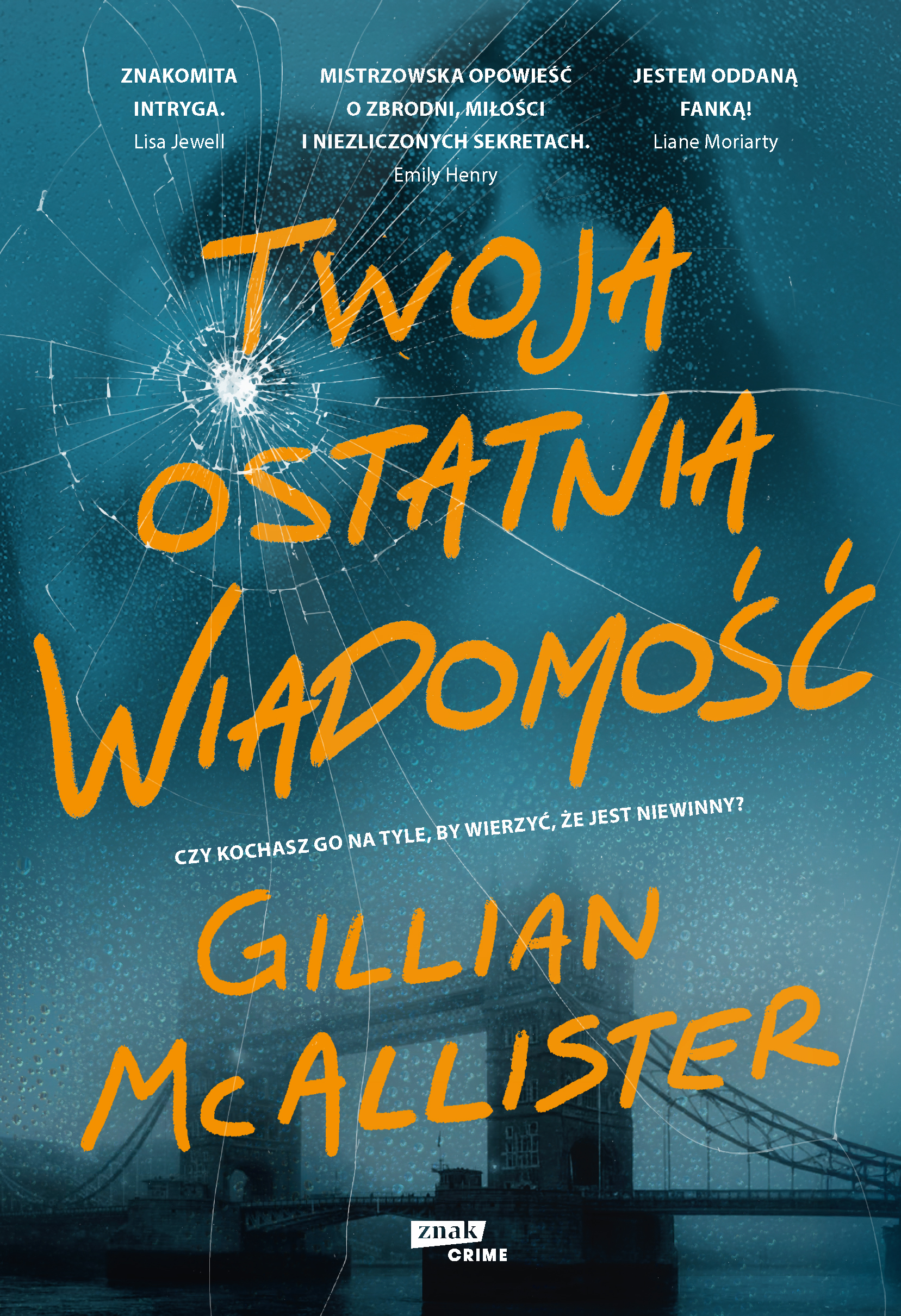 Twoja ostatnia wiadomość — okładka