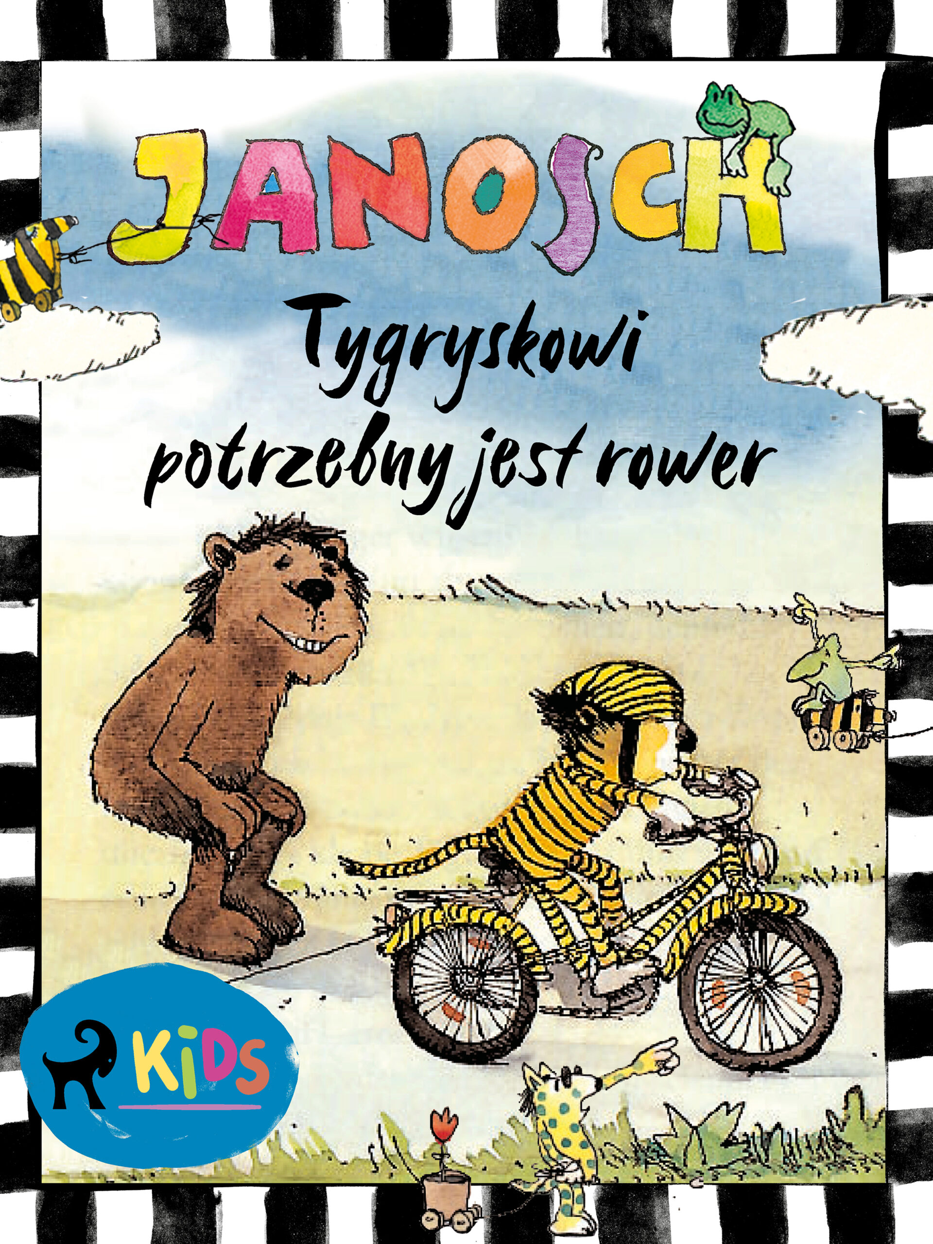 Tygryskowi potrzebny jest rower — okładka e-booka