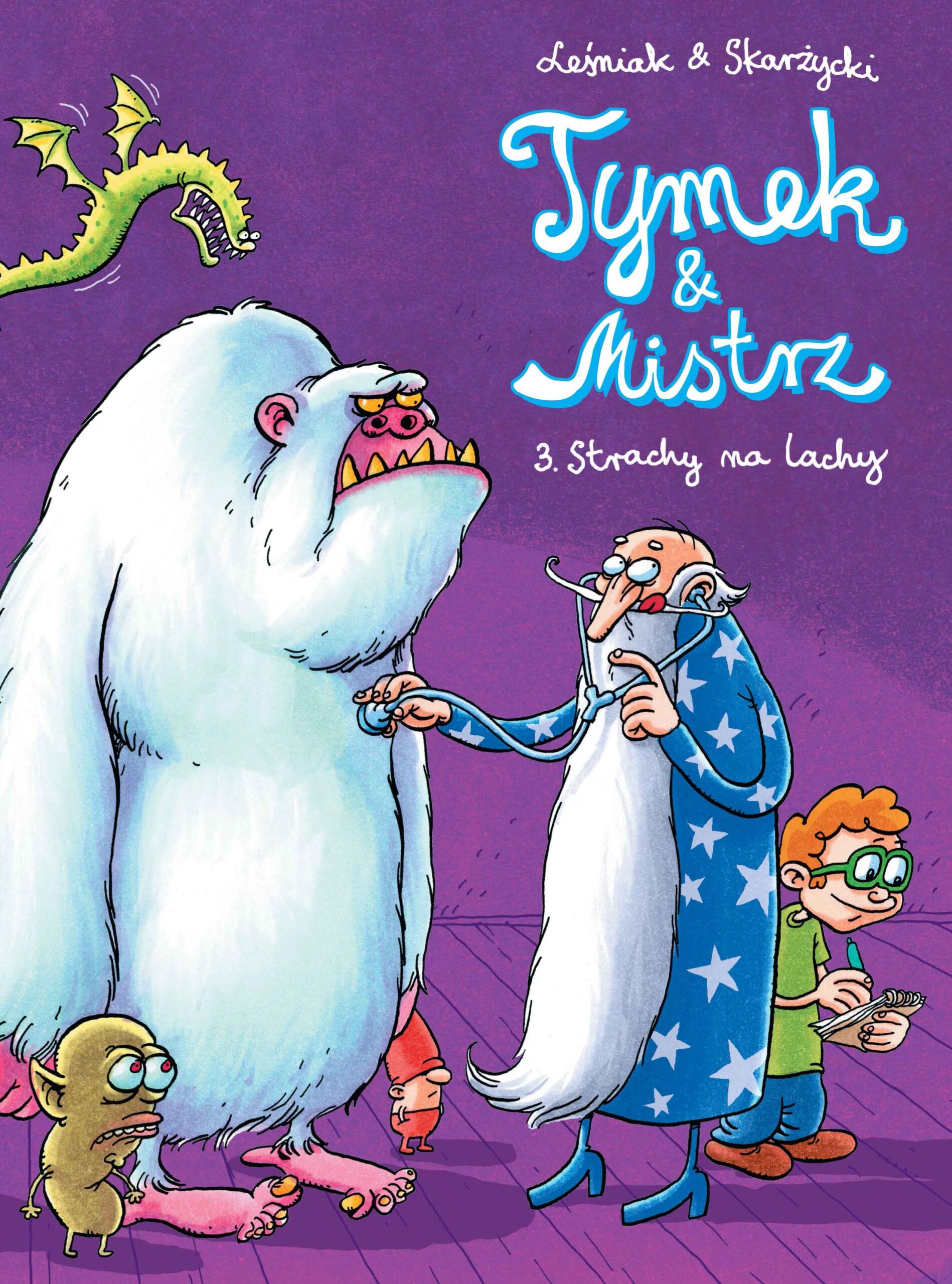 Tymek i Mistrz. Strachy na lachy — okładka e-booka