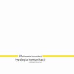 Typologia komunikacji — okładka e-booka