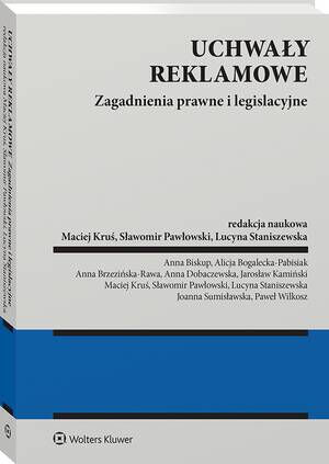 Uchwały reklamowe. Zagadnienia prawne i legislacyjne — okładka e-booka