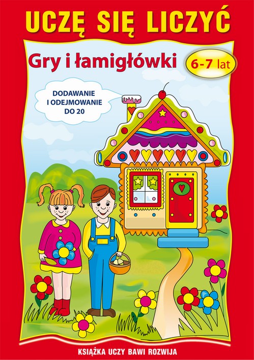 Uczę się liczyć. Gry i łamigłówki. 6-7 lat — okładka e-booka