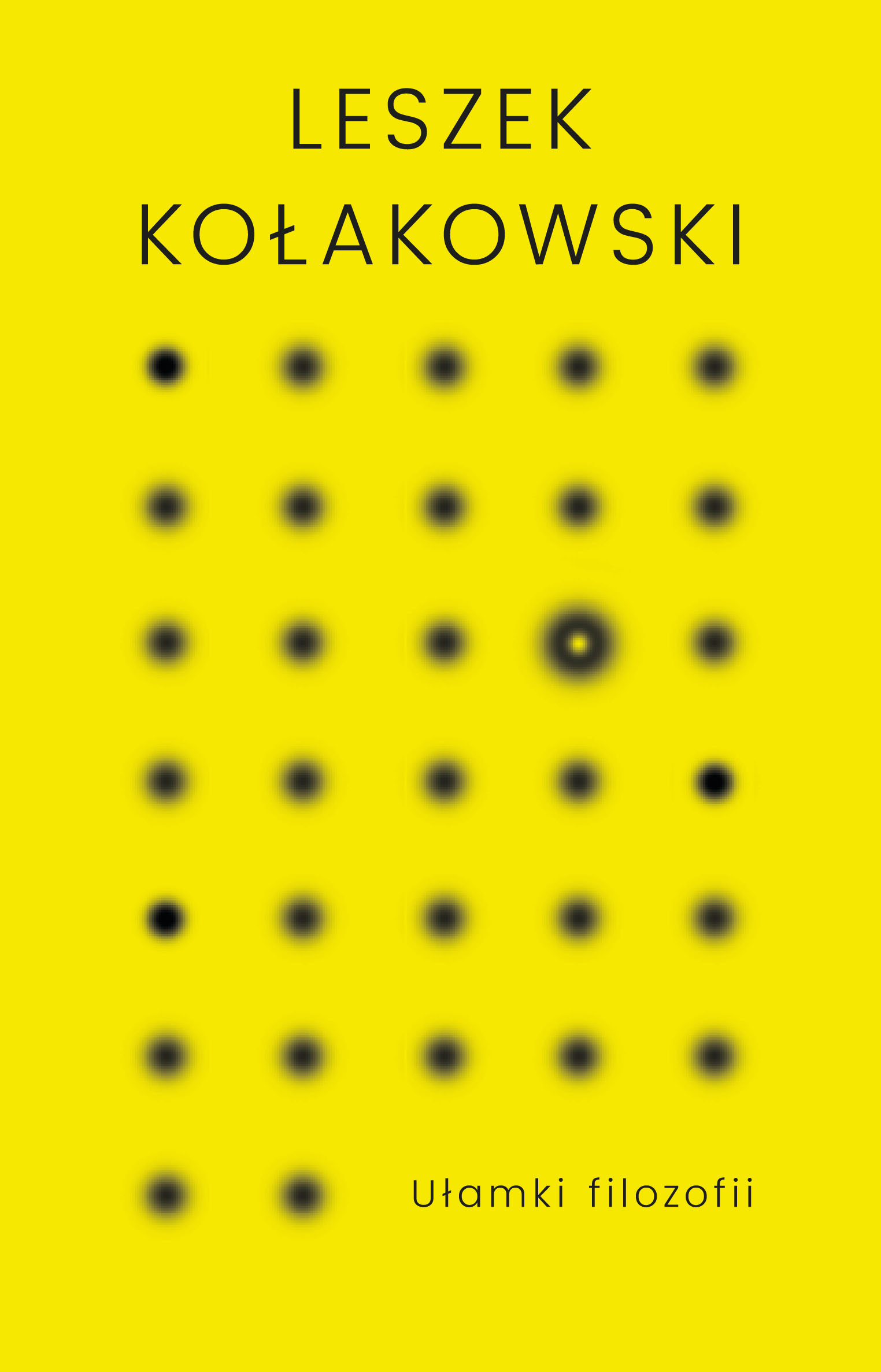 Tytuł: Ułamki filozofii
Autor: Leszek Kołakowski
Wydawnictwo: Prószyński Media
Formaty: EPUB, MOBI