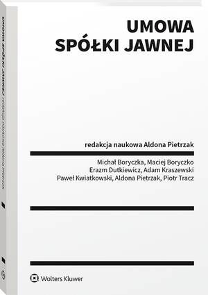 Umowa spółki jawnej — okładka e-booka
