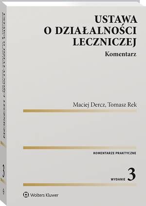 Ustawa o działalności leczniczej. Komentarz — okładka e-booka