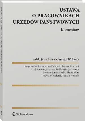 Ustawa o pracownikach urzędów państwowych. Komentarz — okładka e-booka