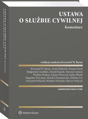Ustawa o służbie cywilnej. Komentarz — okładka e-booka