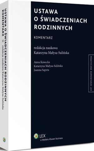Ustawa o świadczeniach rodzinnych. Komentarz — okładka e-booka