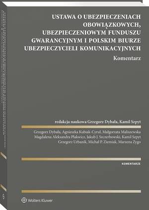 Ustawa o ubezpieczeniach obowiązkowych, Ubezpieczeniowym Funduszu Gwarancyjnym i Polskim Biurze Ubezpieczycieli Komunikacyjnych — okładka e-booka