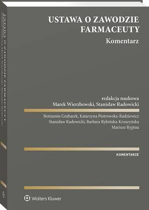 Ustawa o zawodzie farmaceuty. Komentarz — okładka e-booka