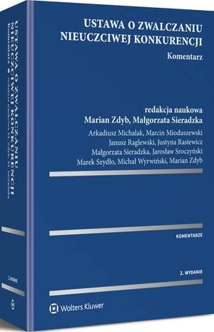 Ustawa o zwalczaniu nieuczciwej konkurencji. Komentarz — okładka e-booka