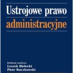 Ustrojowe prawo administracyjne — okładka e-booka