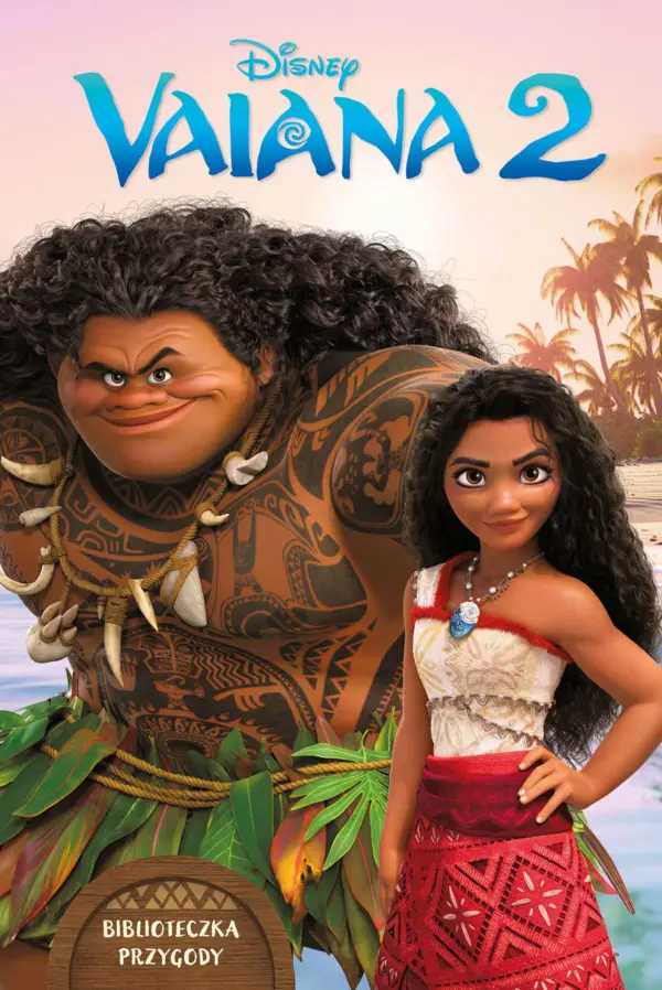 Vaiana 2. Biblioteczka przygody. Disney — okładka