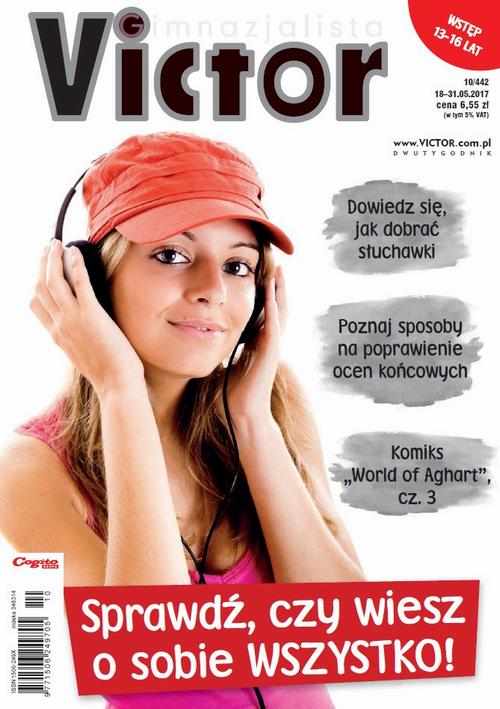 Tytuł: Victor Gimnazjalista 10/2017
Autor: Praca zbiorowa
Wydawnictwo: Cogito
Formaty: PDF