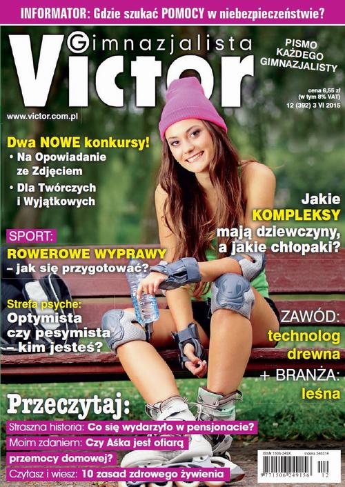 Tytuł: Victor Gimnazjalista 12/2015
Autor: 
Wydawnictwo: Cogito
Formaty: PDF