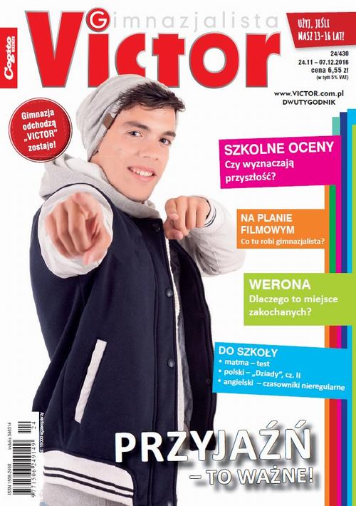 Victor Gimnazjalista 24/2016 — okładka wydania