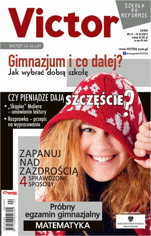 Victor Gimnazjalista 24/2017 — okładka wydania