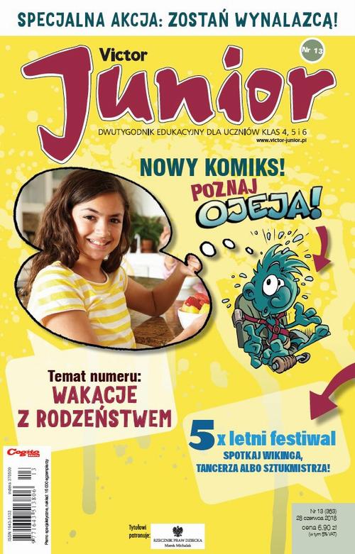 Tytuł: Victor Junior 13/2018
Autor: 
Wydawnictwo: Cogito
Formaty: PDF