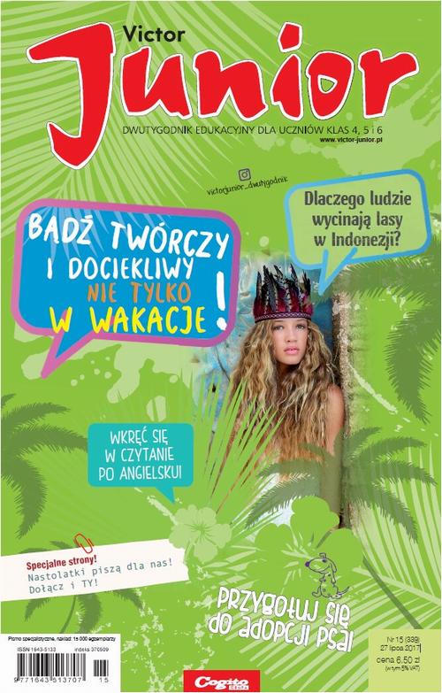 Tytuł: Victor Junior 15/2017
Autor: 
Wydawnictwo: Cogito
Formaty: PDF