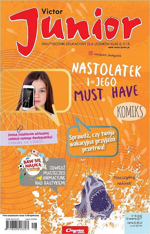 Tytuł: Victor Junior 16/2017
Autor: 
Wydawnictwo: Cogito
Formaty: PDF