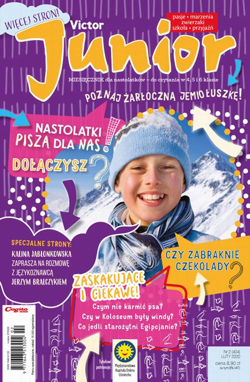 Tytuł: Victor Junior 2/2020
Autor: 
Wydawnictwo: Cogito
Formaty: PDF