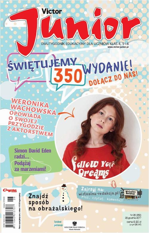 Tytuł: Victor Junior 26/2017
Autor: 
Wydawnictwo: Cogito
Formaty: PDF
