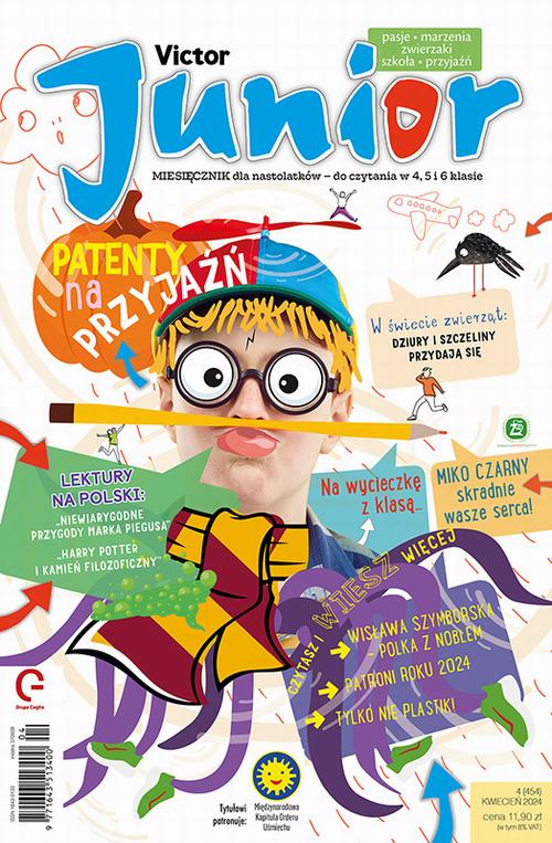 Tytuł: Victor Junior 4/2024
Autor: 
Wydawnictwo: Cogito
Formaty: PDF