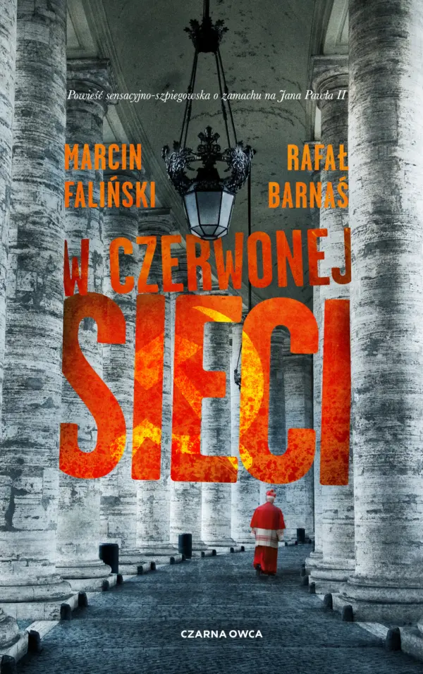 W czerwonej sieci — okładka