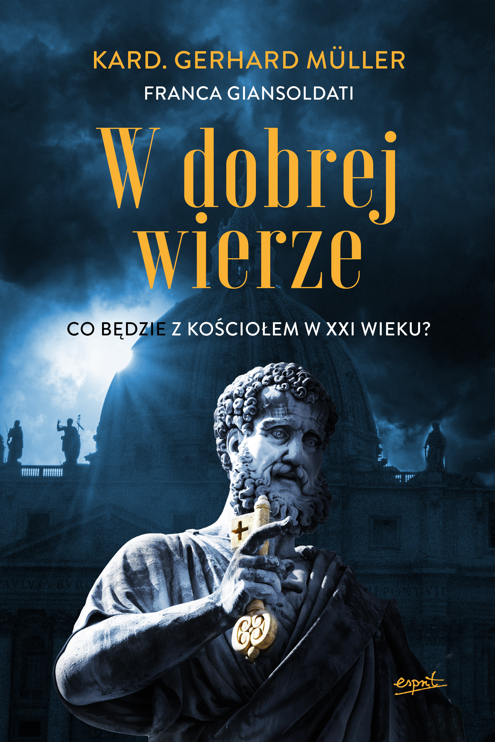 Tytuł: W dobrej wierze. Co będzie z Kościołem w XXI wieku?
Autor: kard. Gerhard Muller, Franca Giansoldati
Wydawnictwo: Wydawnictwo Esprit
Formaty: EPUB, MOBI