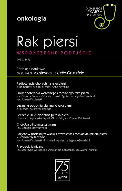 Tytuł: W gabinecie lekarza specjalisty. Onkologia. Rak piersi
Autor: 
Wydawnictwo: PZWL
Formaty: MOBI, EPUB