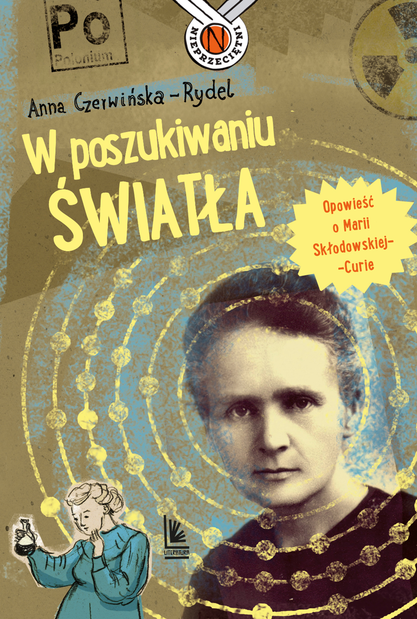 W poszukiwaniu światła. Opowieść o Marii Skłodowskiej-Curie — okładka e-booka