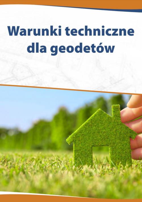 Warunki techniczne dla geodetów — okładka e-booka