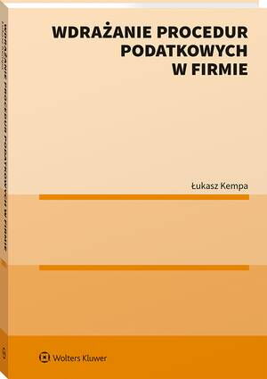 Wdrażanie procedur podatkowych w firmie — okładka e-booka