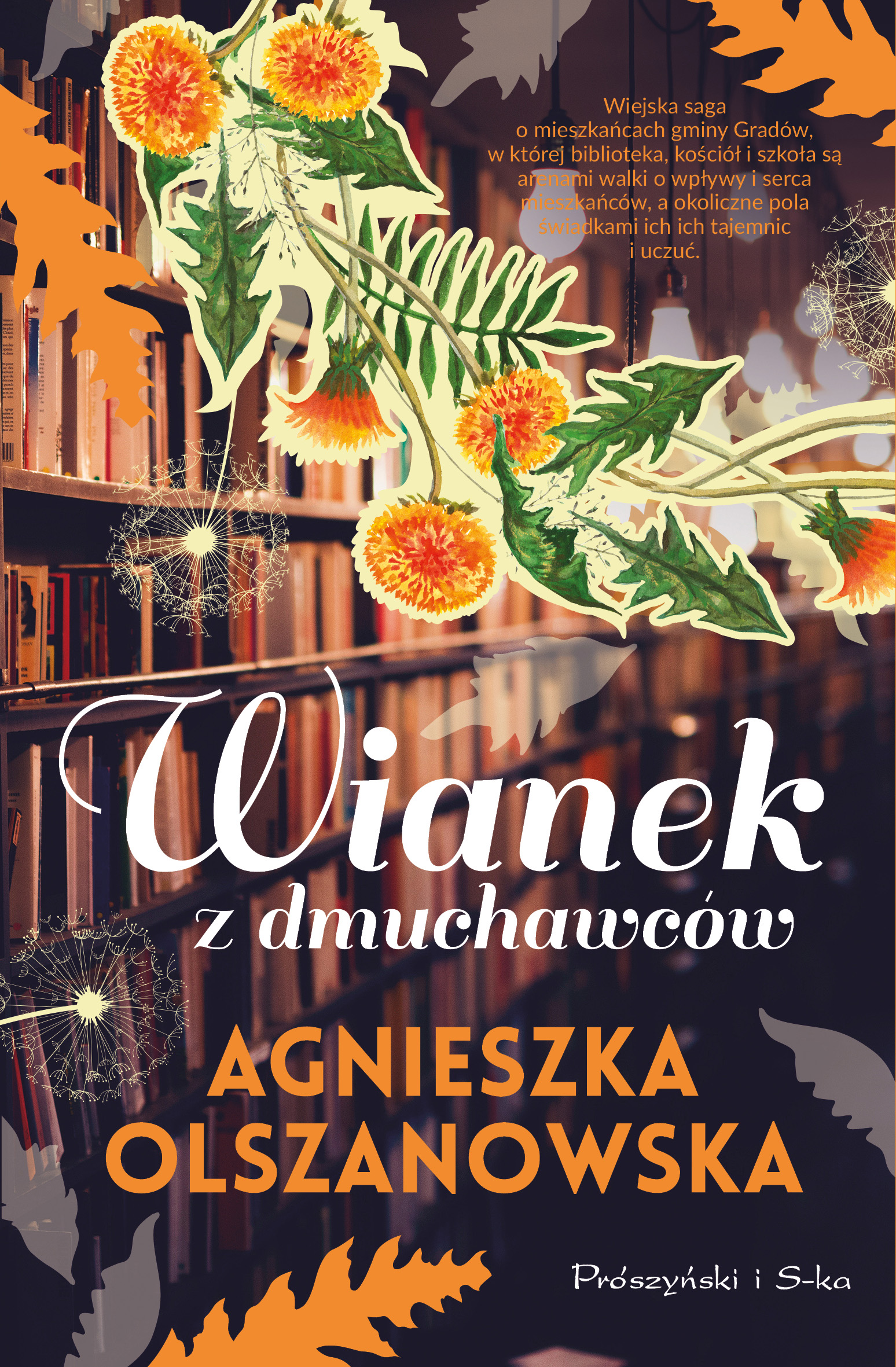 Wianek z dmuchawców — okładka e-booka